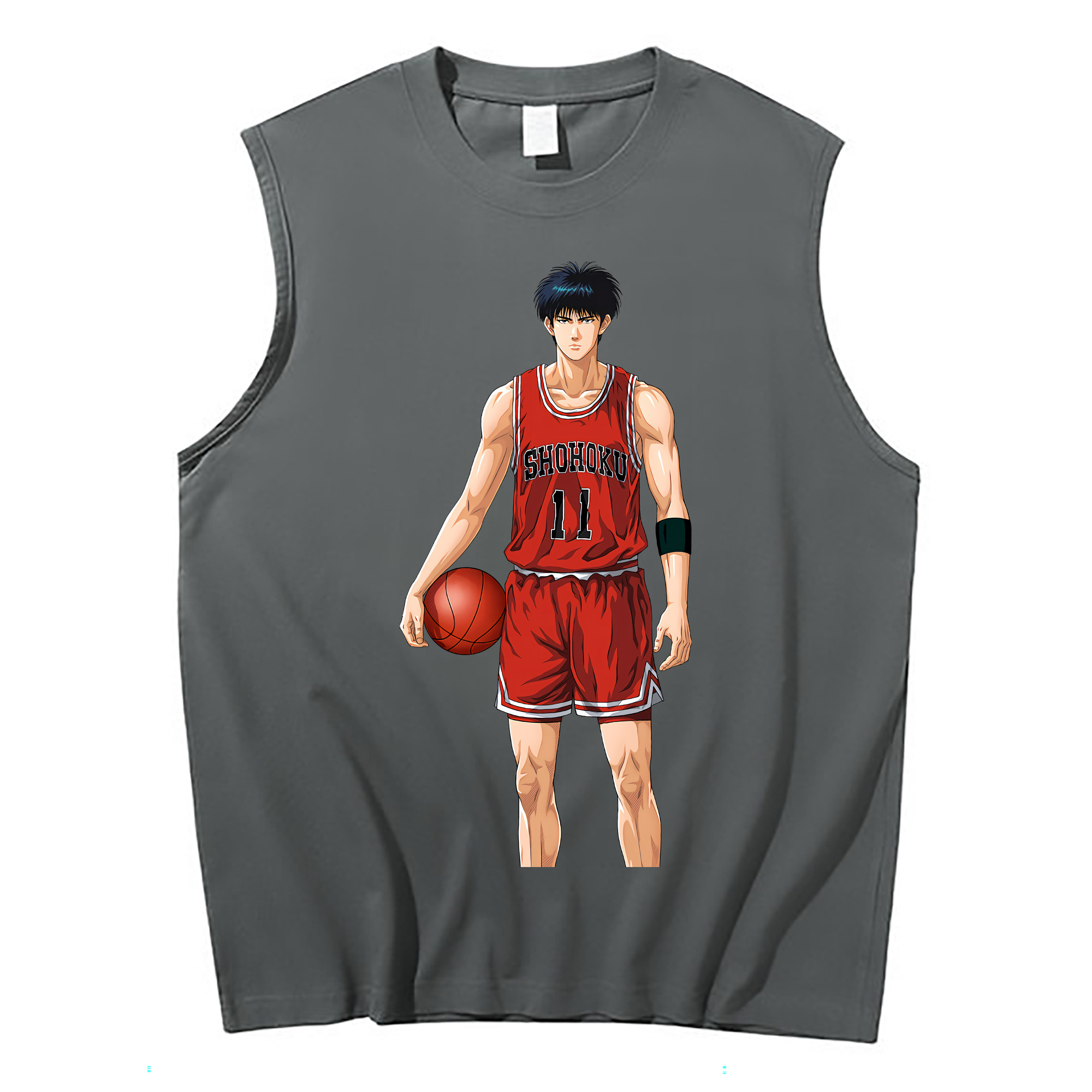 （画像用） SLAM DUNK／スラムダンク コットン100％タンクトップ（フロントプリント）